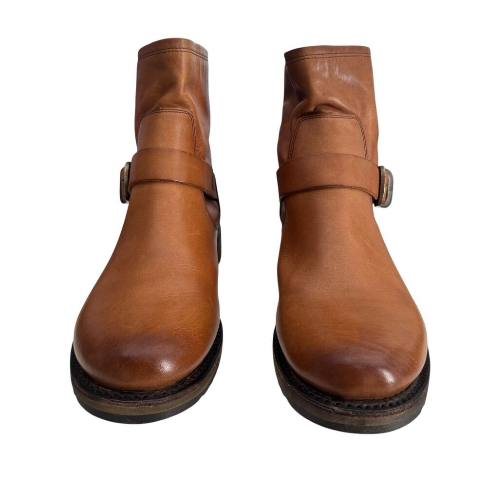 FRYE Veronica Flex Bootie Caramel Brown Women’s Size 10B $240 - Picture 2 of 8